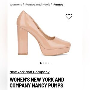New York & Company Nude Heels